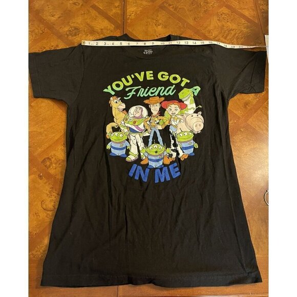 Disney Pixar Toy Story You've Got A Friend in Me T-Shirt Mens Sz M Graphic Black - Picture 4 of 7